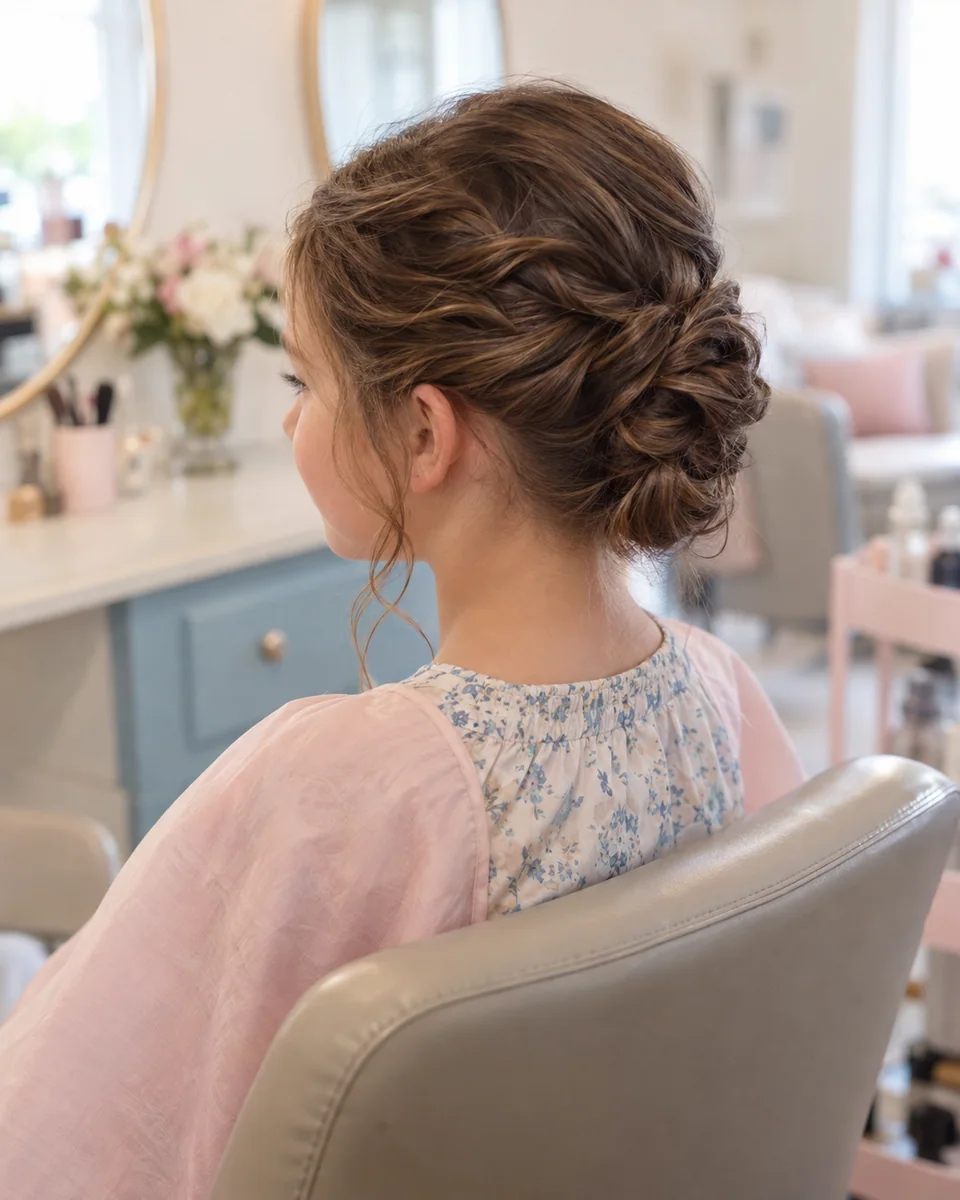 Long Hair Styling / Up-dos — illustrative salon photograph