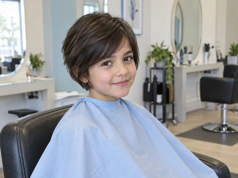 Short Hair Styling — illustrative salon photograph